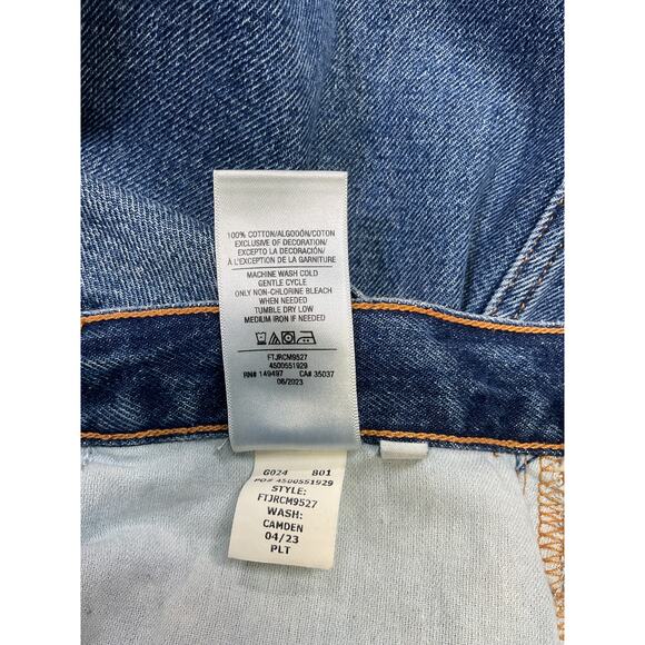 Favorite Daughter 'Sadie' Blue Cotton Denim Maxi Skirt Size 25 - Picture 5 of 5